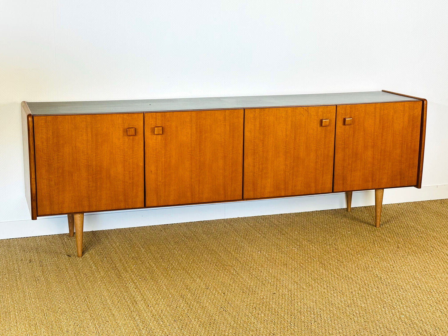 Scandinavian teak sideboard from the 1960s.