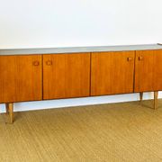 Enfilade scandinave en teck 1960