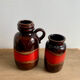 West Germany pottery vases, 1960
