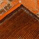 Tapis de couloir vintage Oushak, 84 x 285 cm