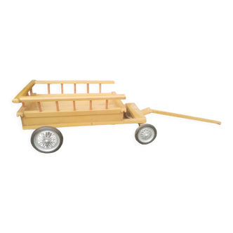 Traditional wooden trolley