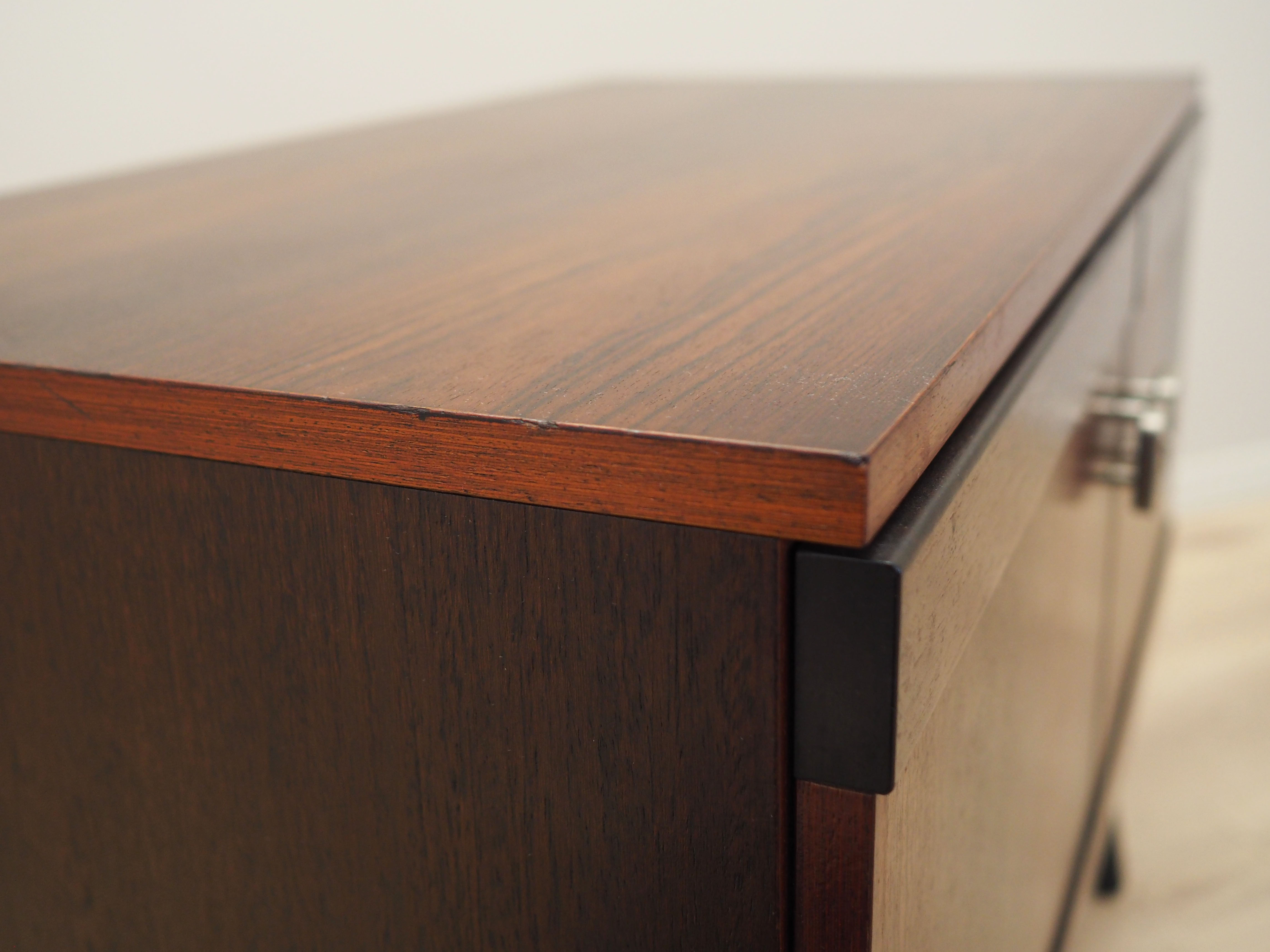 Rosewood cabinet, danish design, 1970s, made in denmark