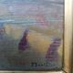 Landscape by Paul Berthier, oil on panel