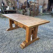 Oak farmhouse table