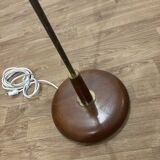 Scandinavian teak floor lamp