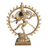 Statue de Shiva Nataraja - Bronze Inde - 30cm - 2,1kg - Art Tribal