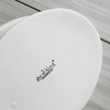Large white porcelain rabbit terrine dish.
