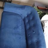Velvet sofa