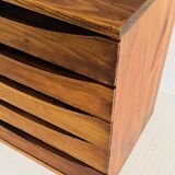 Petit meuble de métier vintage  5 tiroirs.