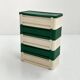 White and green cabinet model “4964” by Olaf Von Bohr for Kartell, 1970