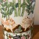 Glazed porcelain vase 20th century