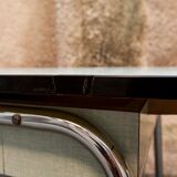 Green formica table, 1970