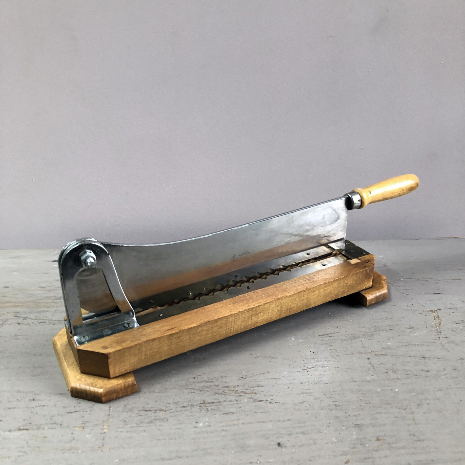 Antique bread cutters