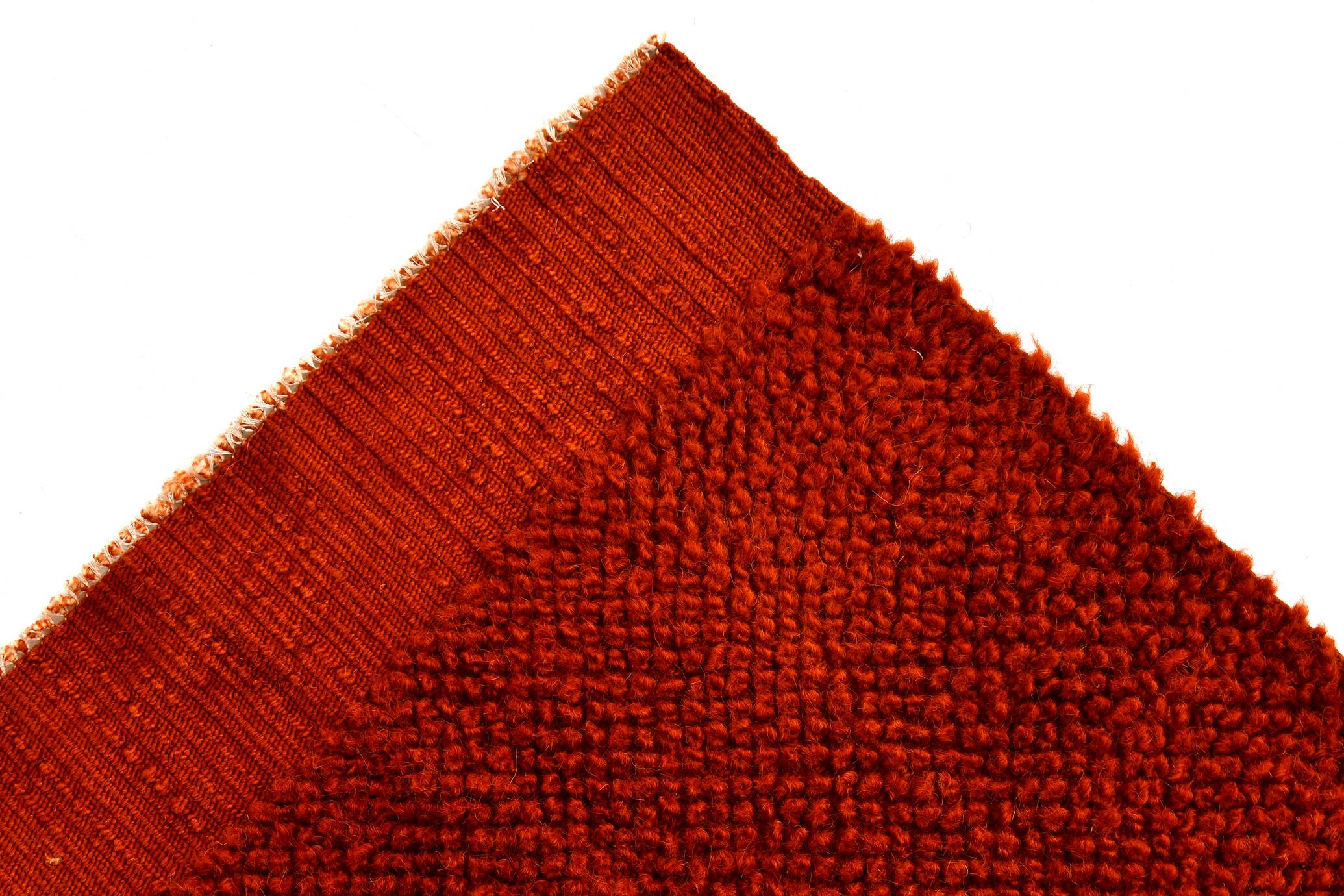 4x7 Kilim Terracotta Contemporary Kilim Area Rug, 120x205Cm