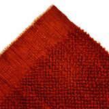 4x7 Kilim Terracotta Contemporary Kilim Area Rug, 120x205Cm