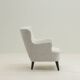 Fauteuil à oreilles par Theo Ruth pour Artifort, Pays-Bas, années 1950.