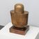 Holey Grail monumental sculptural form in wood by Annet Gaaikema, 1980s