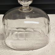 Cloche a fromages en cristal