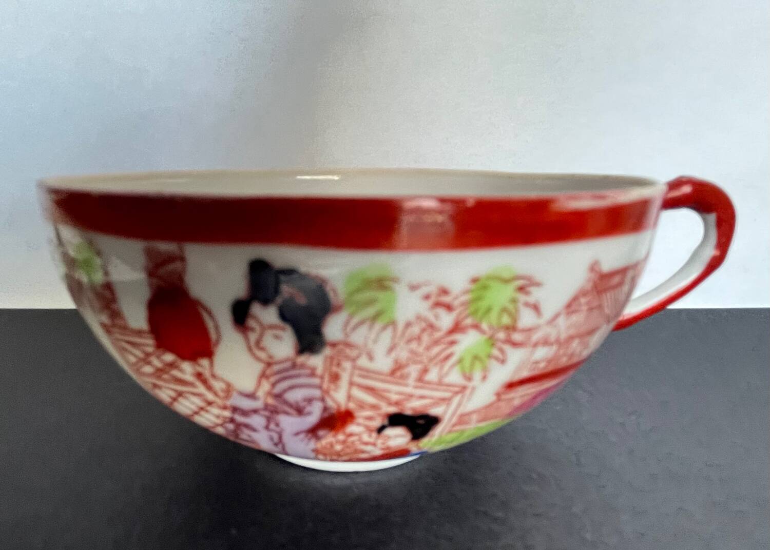 Service à thé en porcelaine de Chine 12 pièces