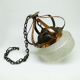 20th century glass pendant lamp, Austro-Hungary, 1890s