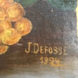 Oil on canvas still life 1924