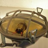 22 cm brass "porthole" wall light
