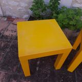 2 vintage 80's coffee tables