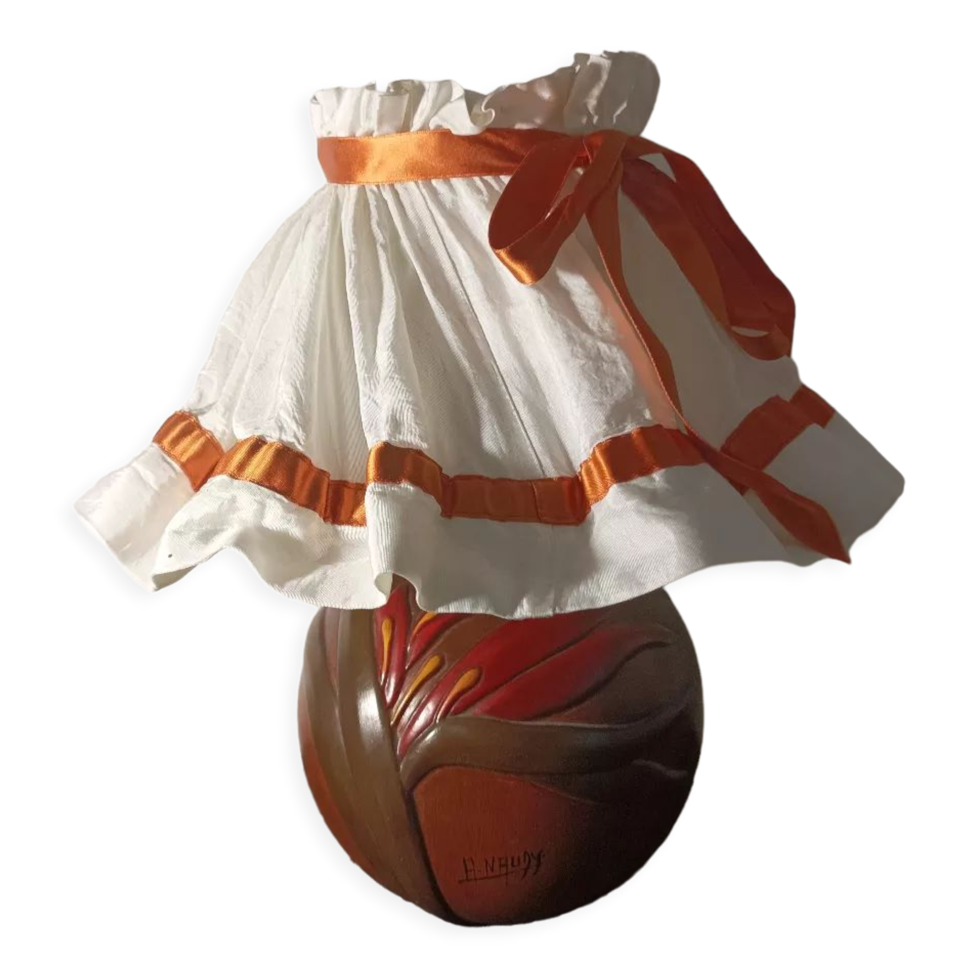 Bedside lamp signed Annick Naudy