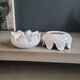 Pair of Bavarian porcelain candlesticks, Seltmann Weiden
