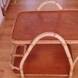 Rolling table, trolley without wheels 70s