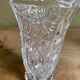 Vase en verre ciselé
