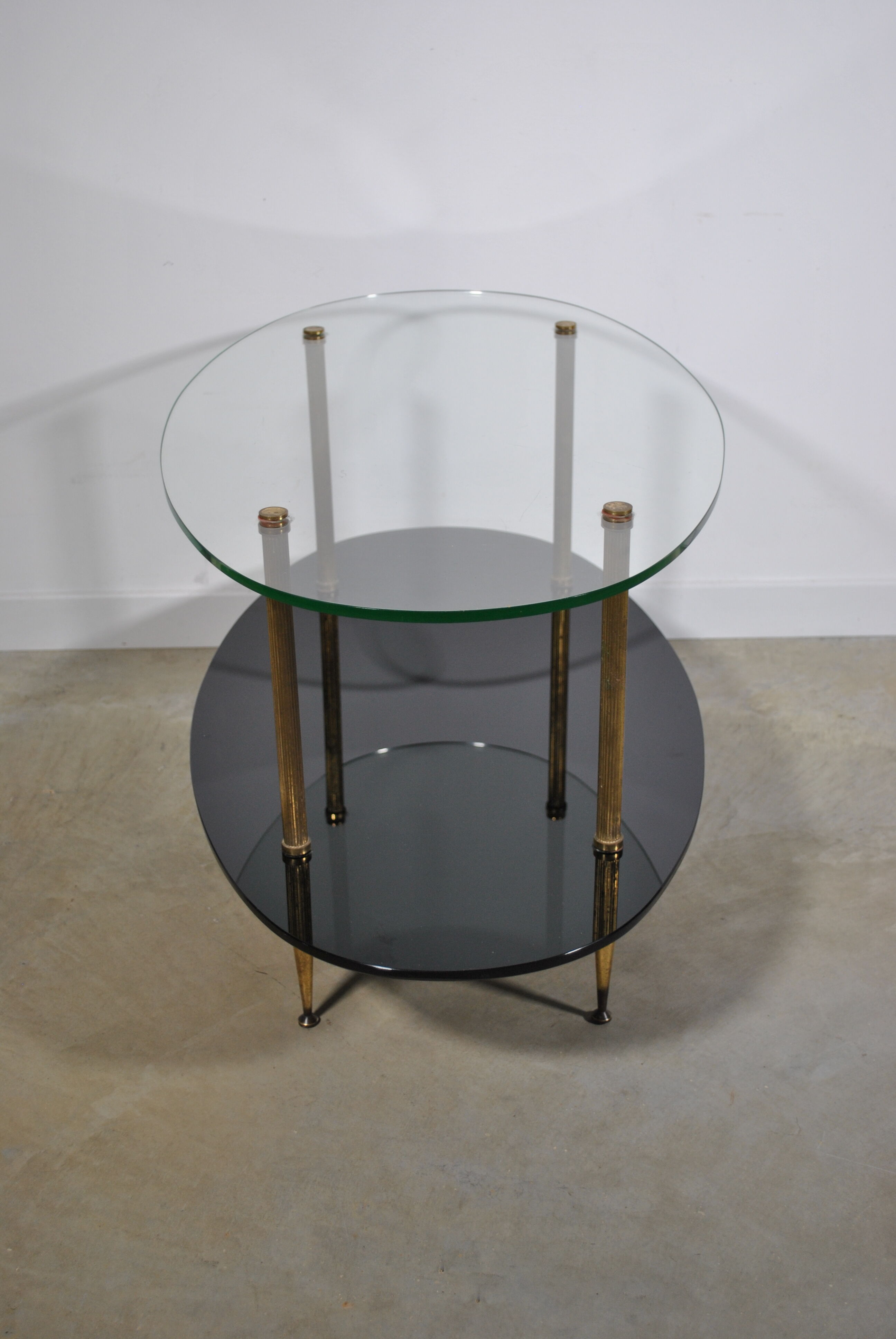 Glass coffee table 1960