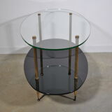 Glass coffee table 1960