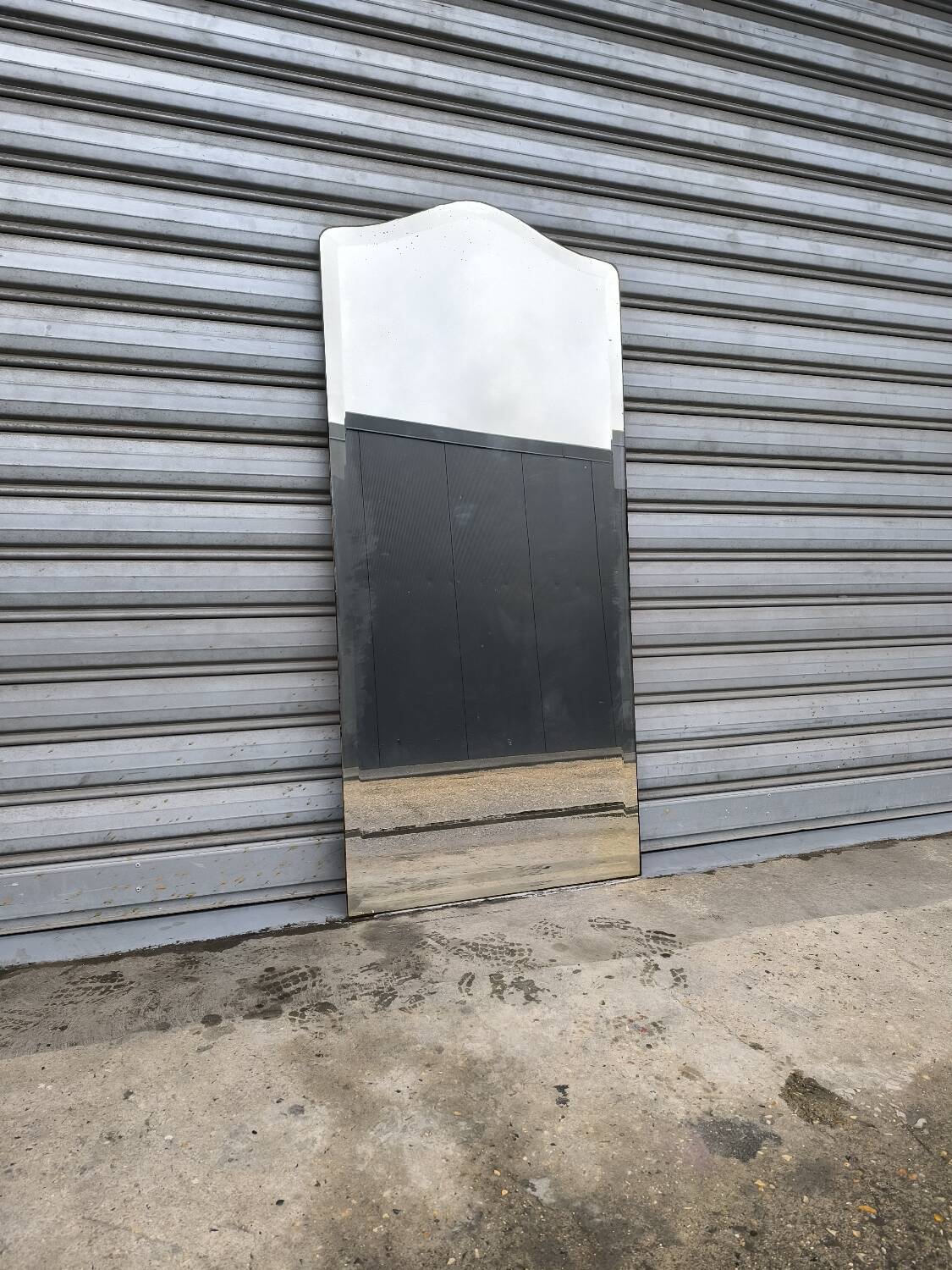 Art deco beveled mirror 150 x 68