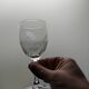 6 verres à vin épis de blé
