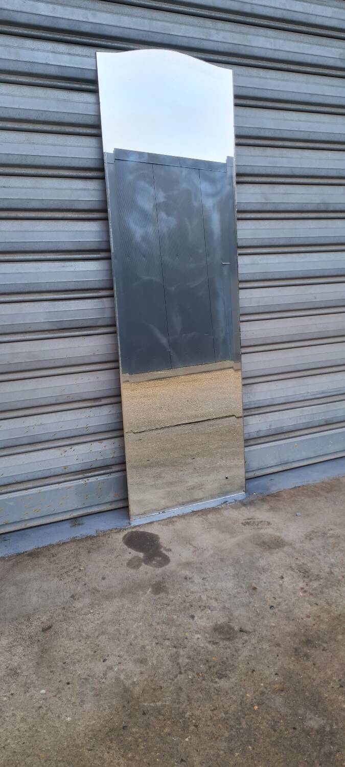 Art deco beveled mirror