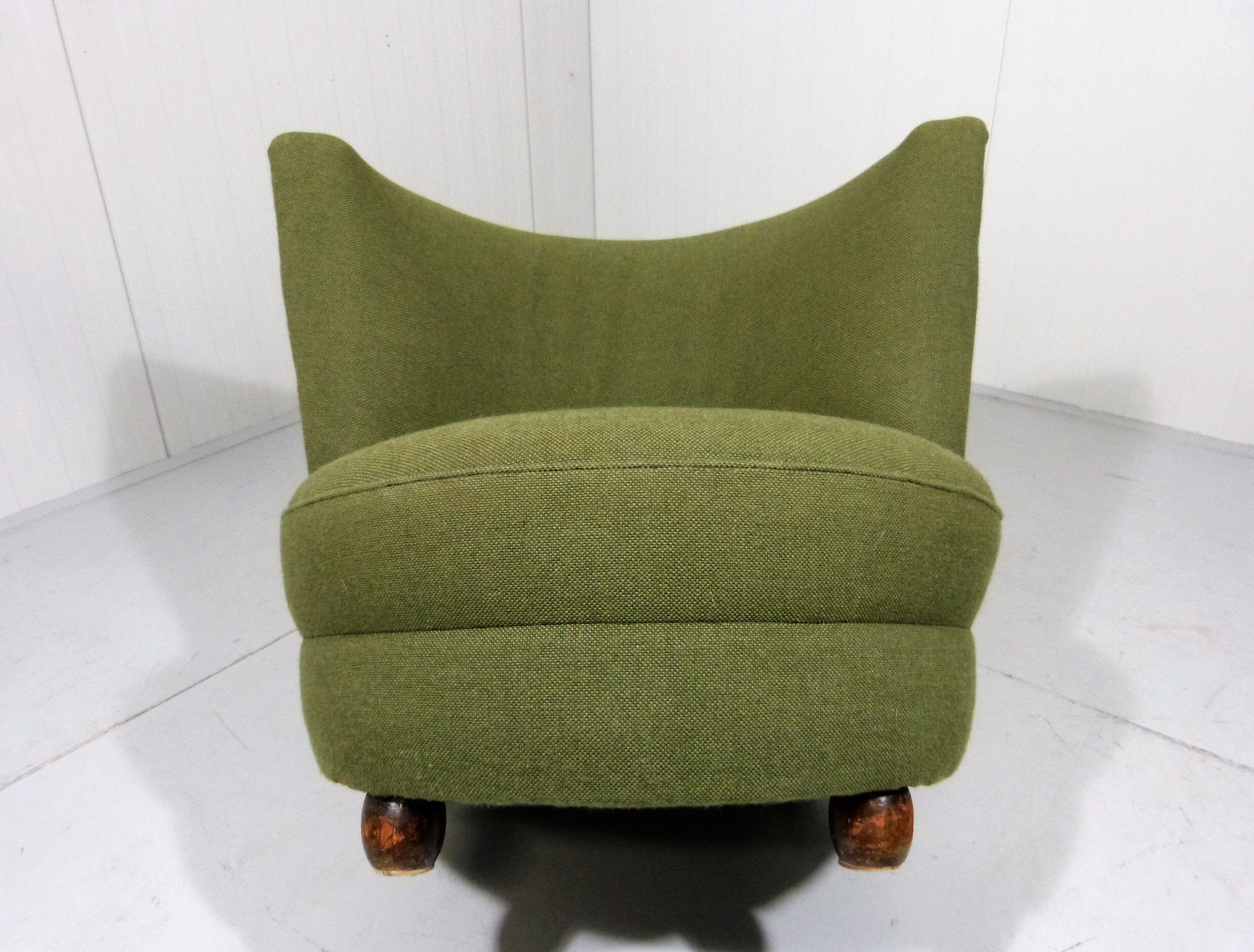 1930-40's side chair green
