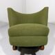 1930-40's side chair green