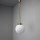 Mid-Century Globe Pendant by Kamenický Šenov, 1970s, Czechoslovakia