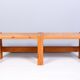 Paire de tables d'appoint en pin massif Suède 1970s
