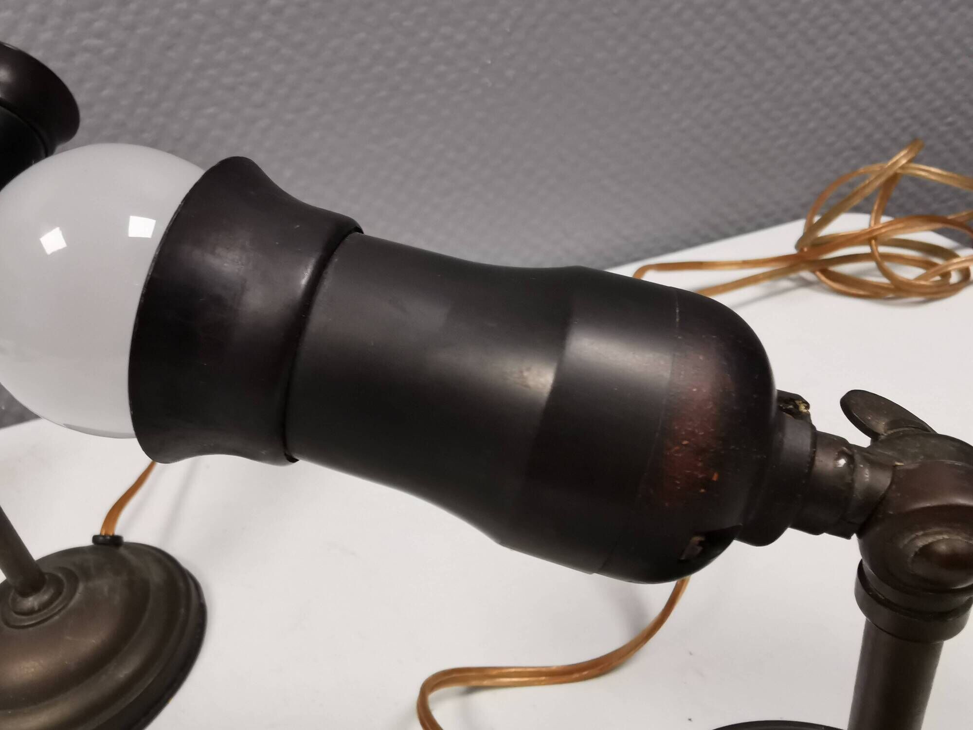 A set of antique wall lamps (they are from before 1930) from Danish NES.