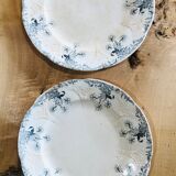 Assiettes plates Longwy