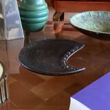 Organic modern wood tray / vide poche, France 1960s