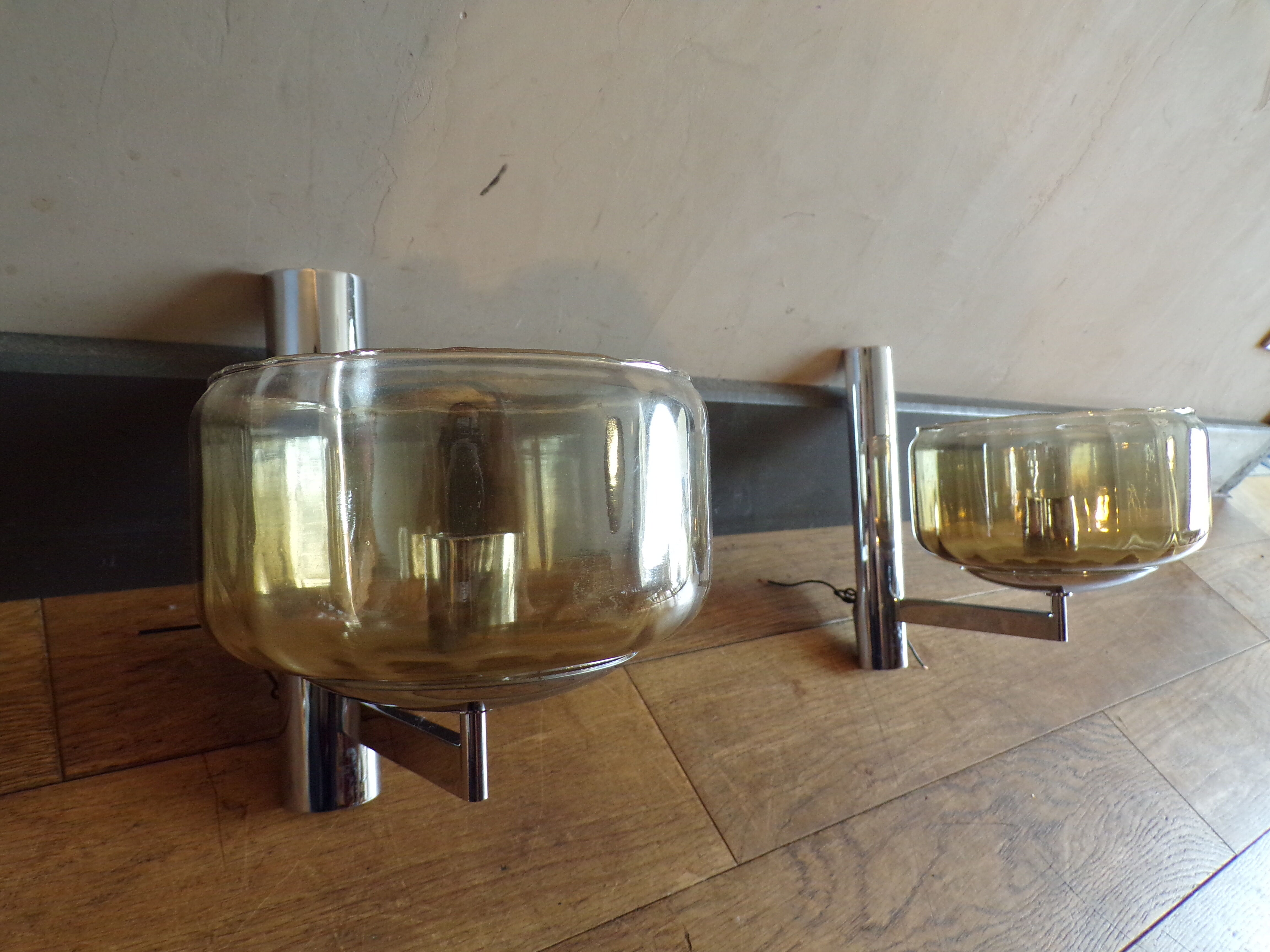 Pair of Sciolari House wall sconces