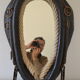 Brutalist mirror horse collar