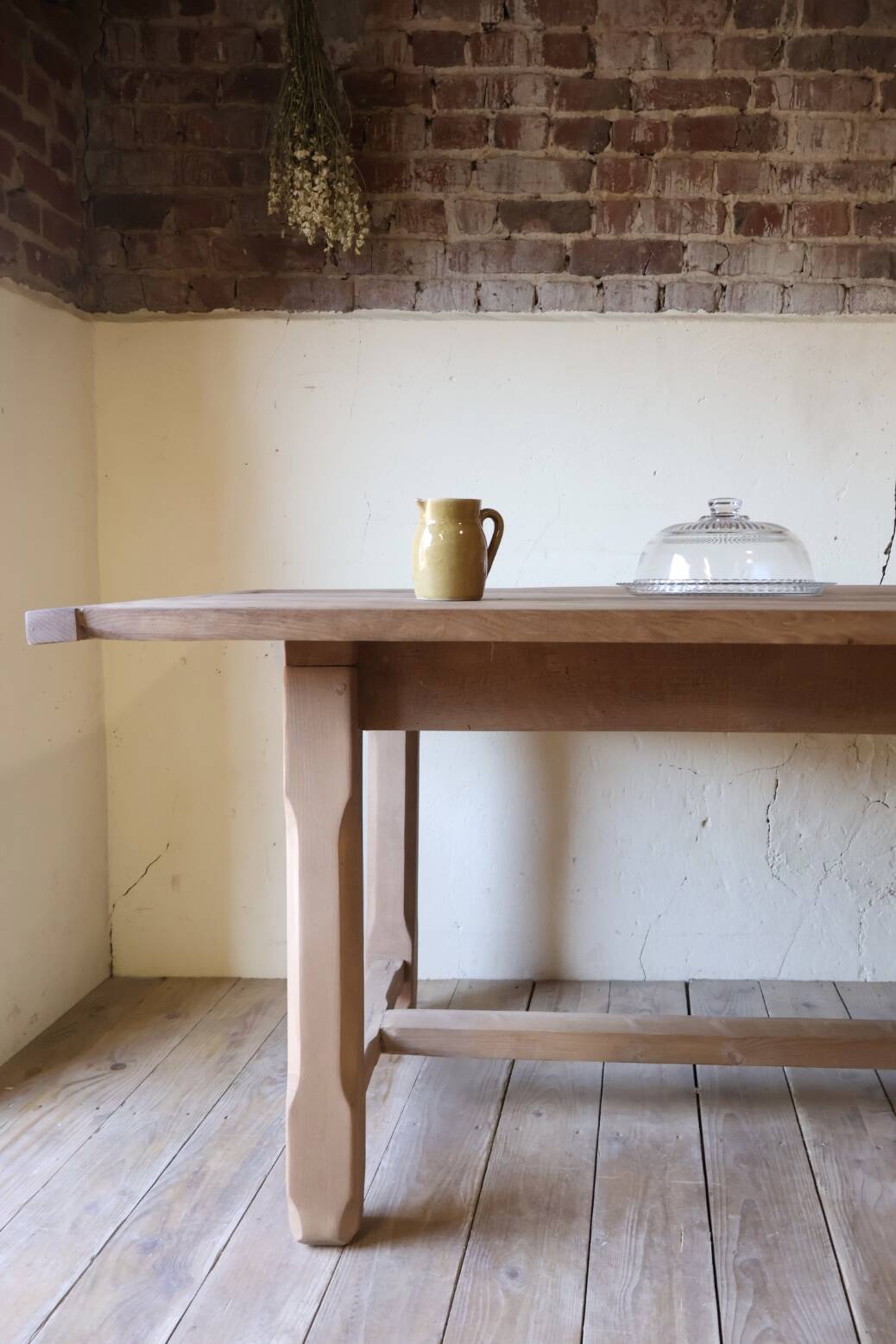 Large rustic farmhouse table