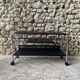Occasional furniture / hi-fi furniture on chrome metal wheels – Habitat