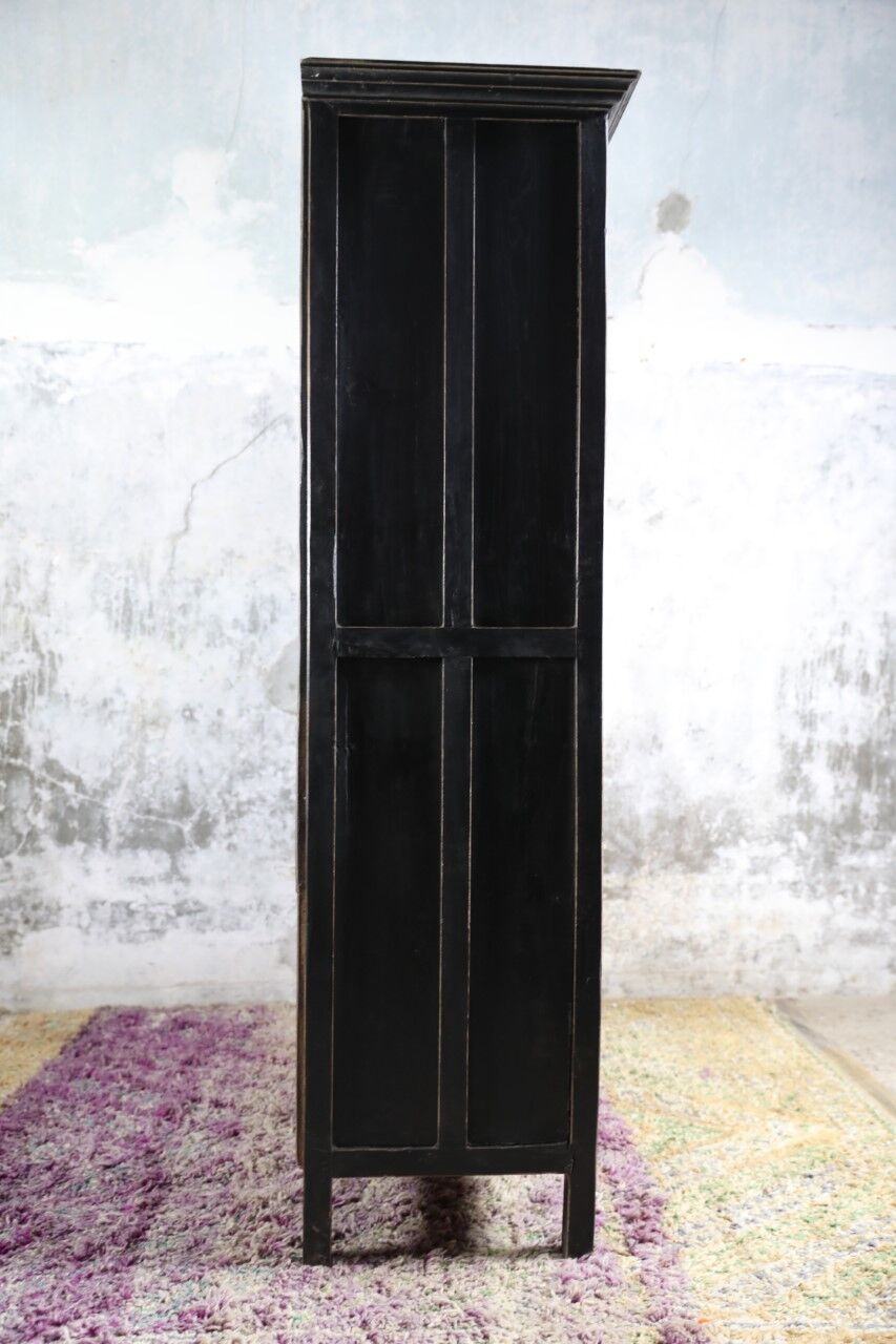 Showcase 2 doors 4 shelves, unique piece