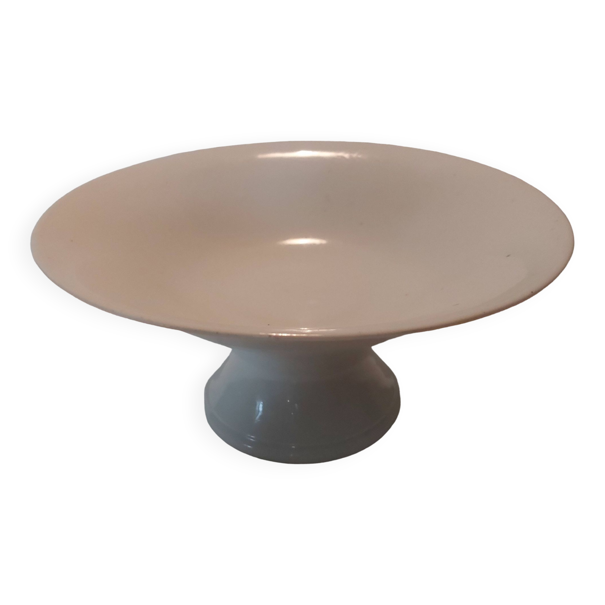 White porcelain compote bowl 19 century