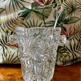 Glass ice bucket
